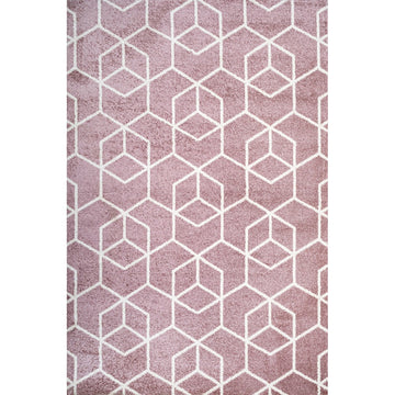 Tumbling Blocks Modern Geometric Area Rug 2